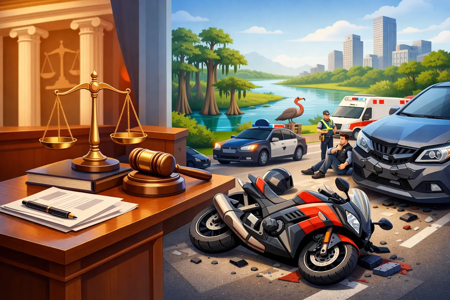 Motorcycle Accident Lawyer Louisiana