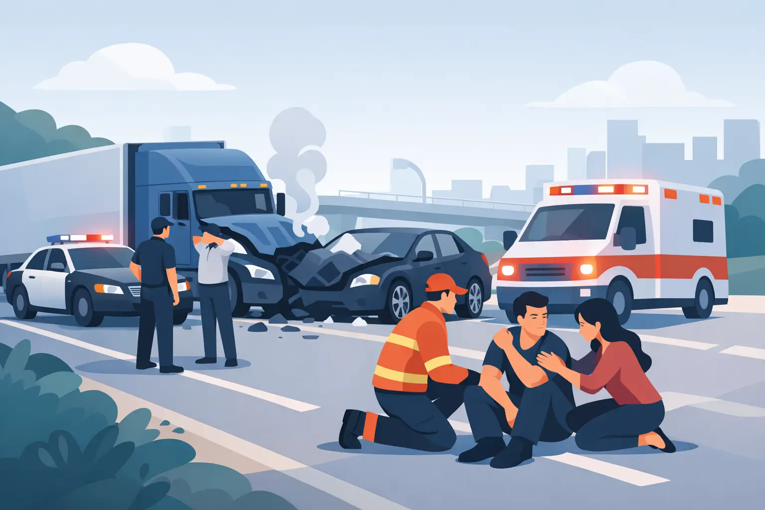 What to Do After a Truck Accident