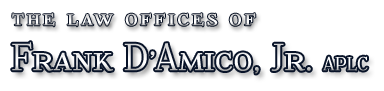 Frank D'Amico, Jr. Law Firm Logo
